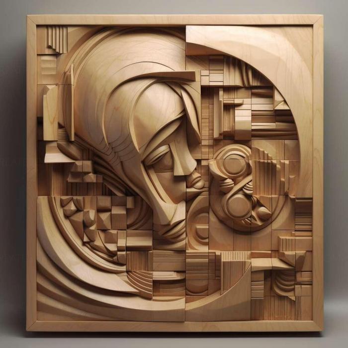 نموذج ثلاثي الأبعاد لآلة CNC 3D Art 